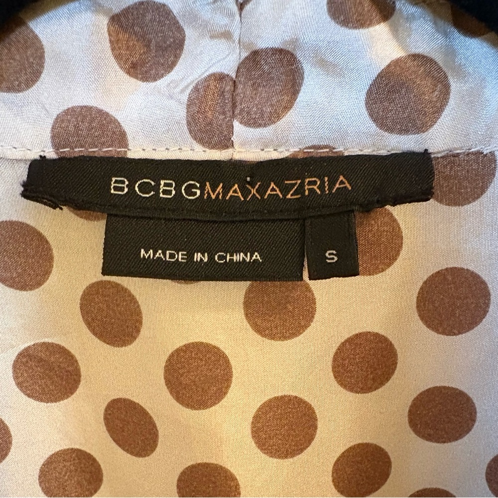 BCBG MaxAzria Beige Silk Top - Picture 5 of 8